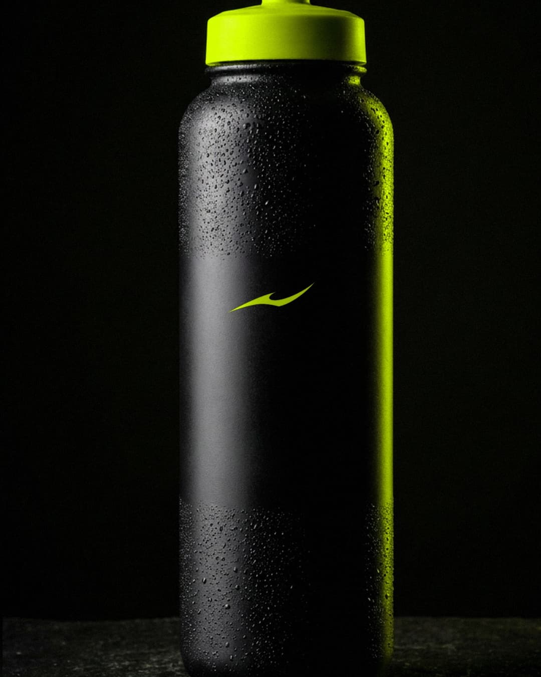 Mark on a training bottle