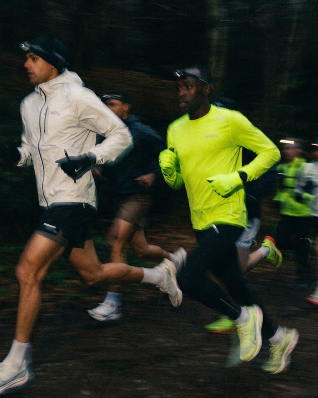 Night trail run