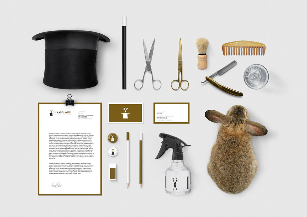 Haarmagie: Logo und Corporate Design, Bild 9