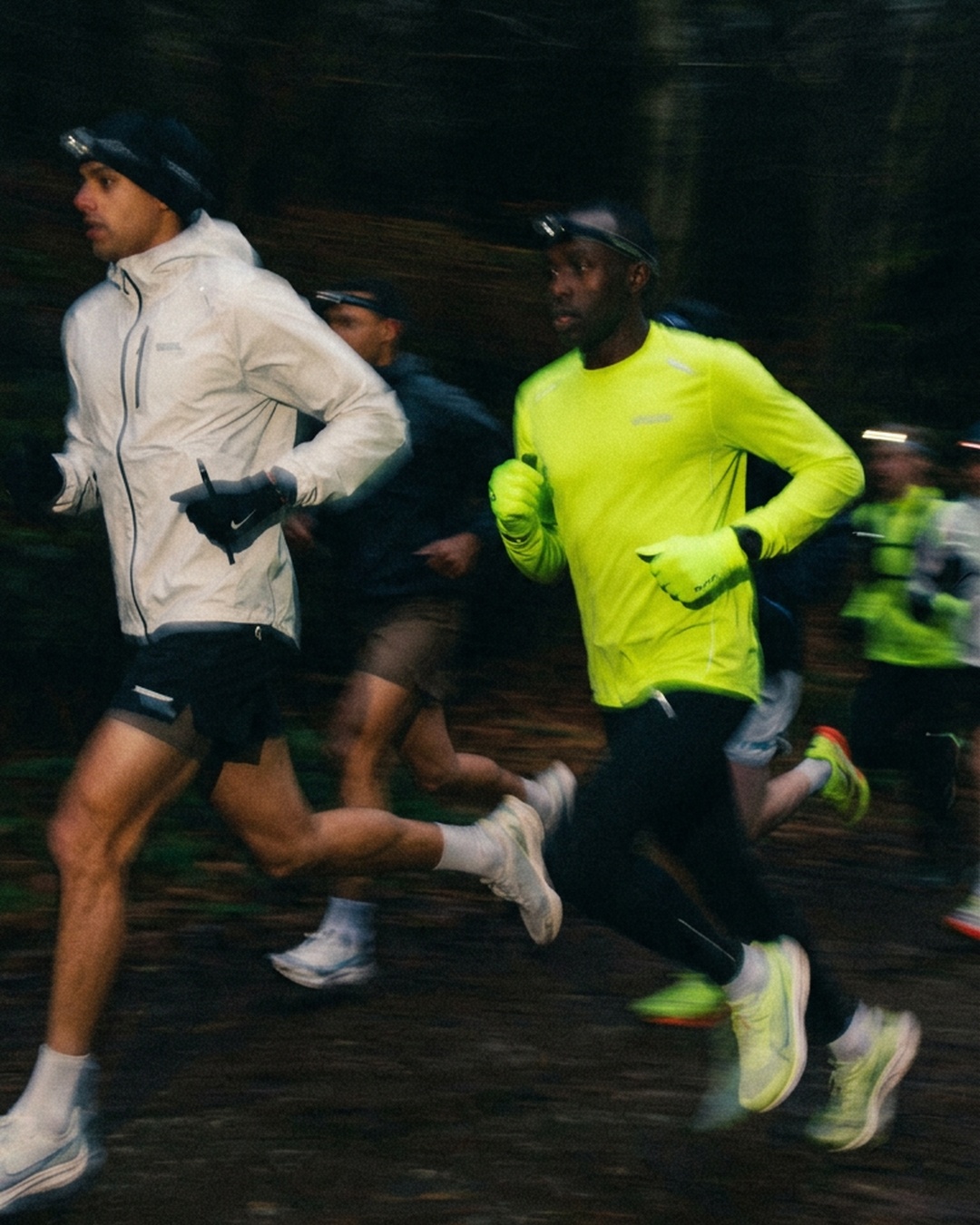 Night trail run