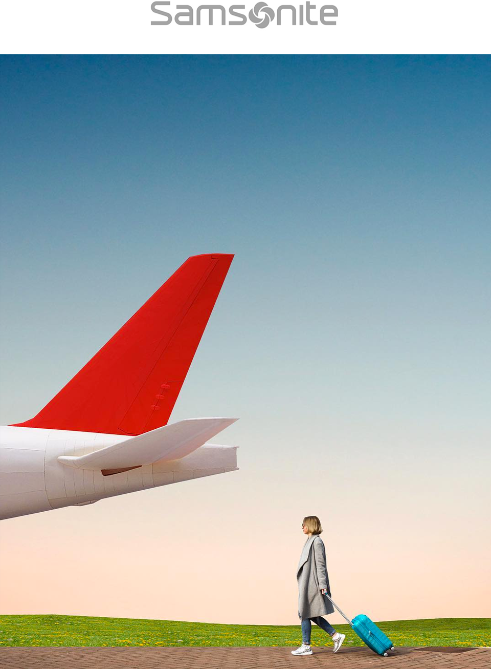 Samsonite, social media content design